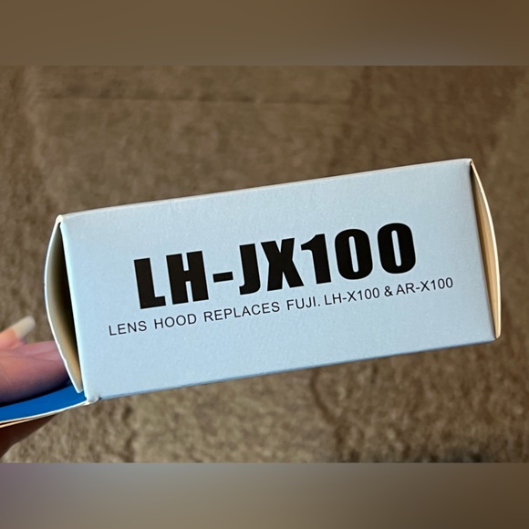 *6 for $10!* JJC LH-JX100 Black Lens Hood for Fujifilm X100V Camera Photography - Picture 5 of 15